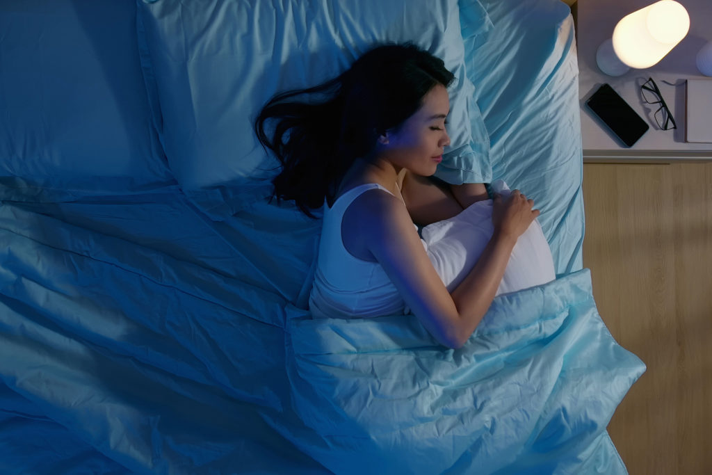Asian Woman Sleeping Well | Veritas Farms