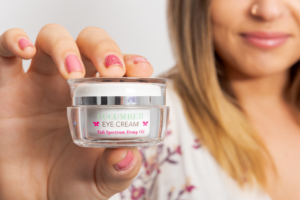 Close-up of Woman Holding Veritas Farms Beauty Product | Veritas Farms